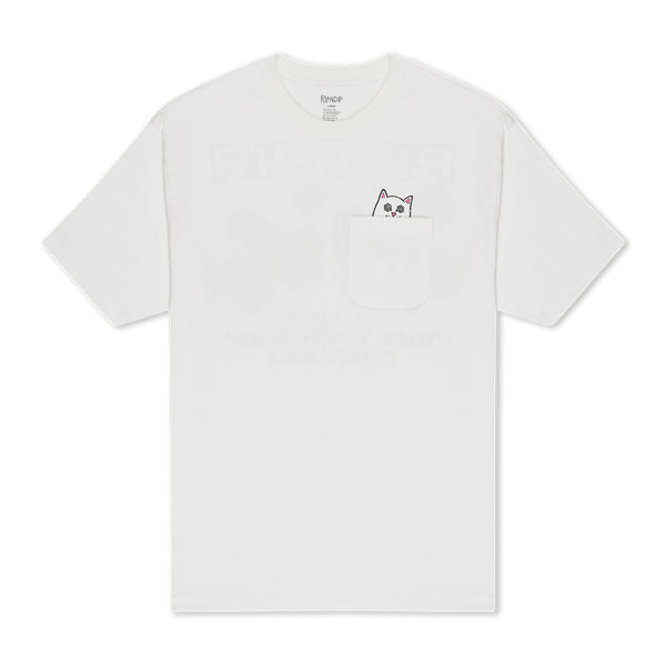 Ripndip Nut Then Bold Pocket T-Shirt - Bone - Streetart.fr